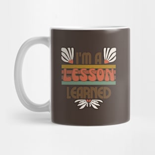 Lesson Learned Design Mug